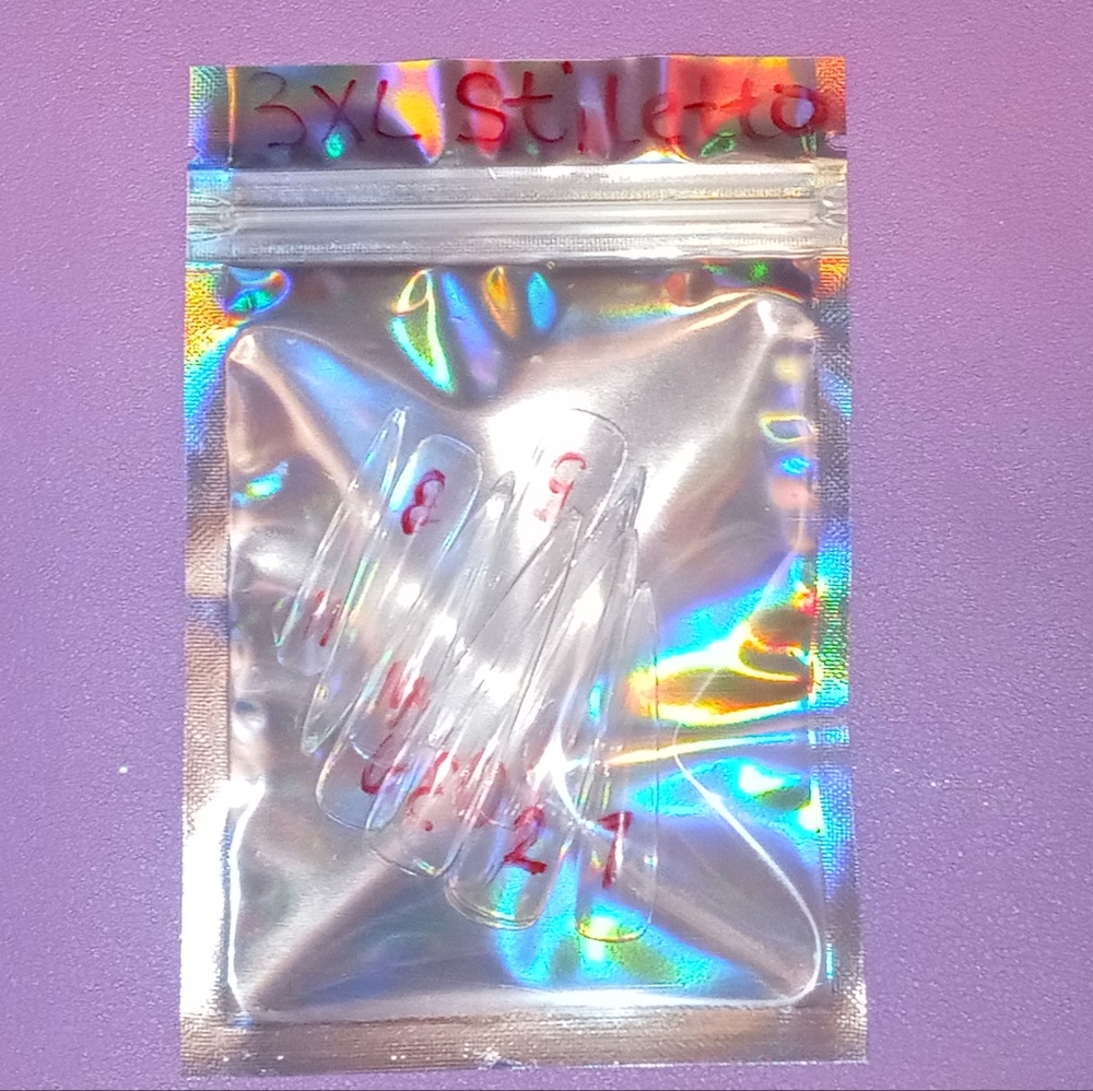 3XL Stiletto Press On Nails Sizing Kit